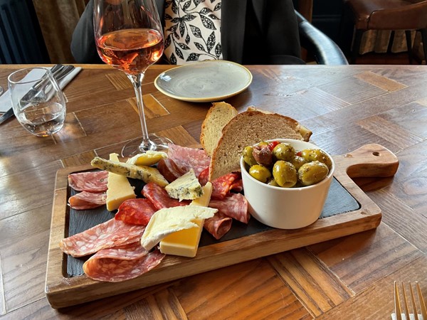 Image of a plate of food on a table