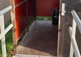 Image of a ramp into a portaloo