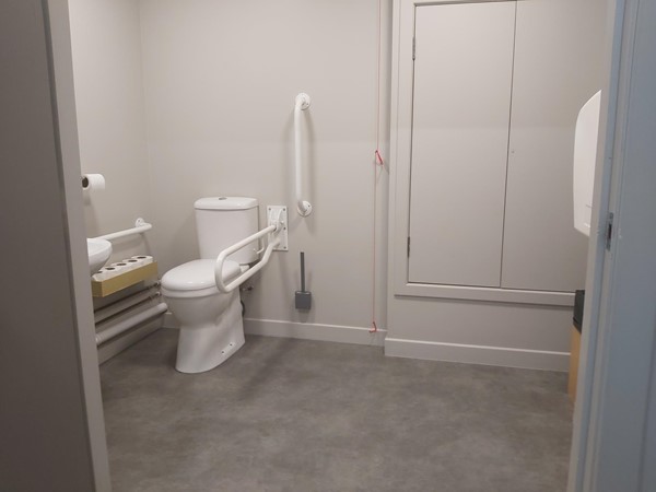 Image of an accessible toilet