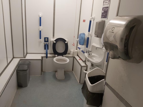 Picture of an accessible toilet