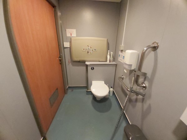 Image of an accessible toilet