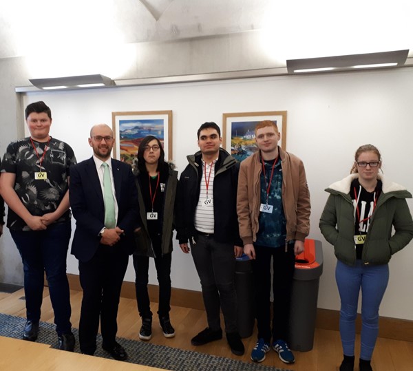 Can Do community review project at The Scottish Parliament