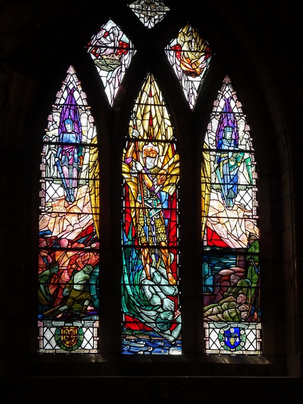 Stained glass window