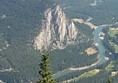 View of the Bow River from the top