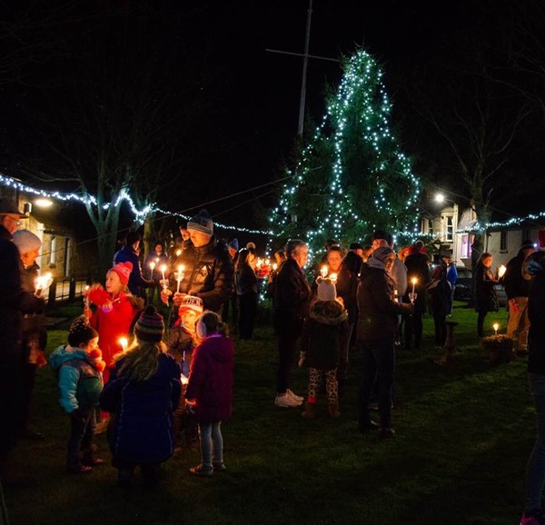 Carols on the Green at Elie.