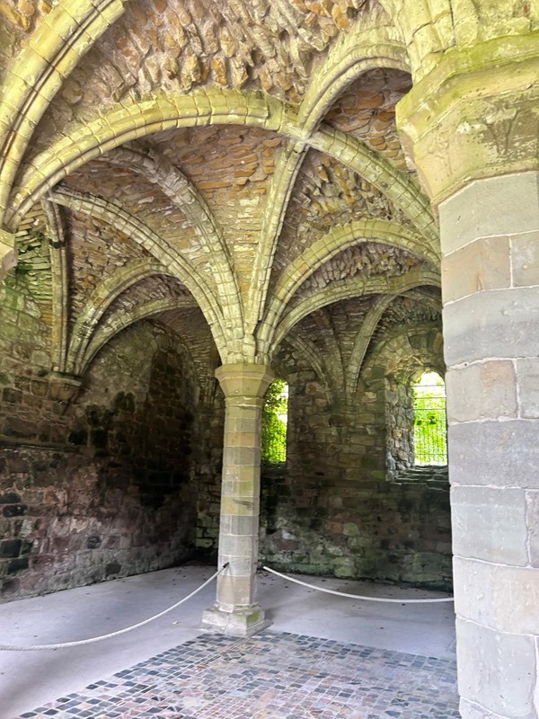 Image of stone cloisters