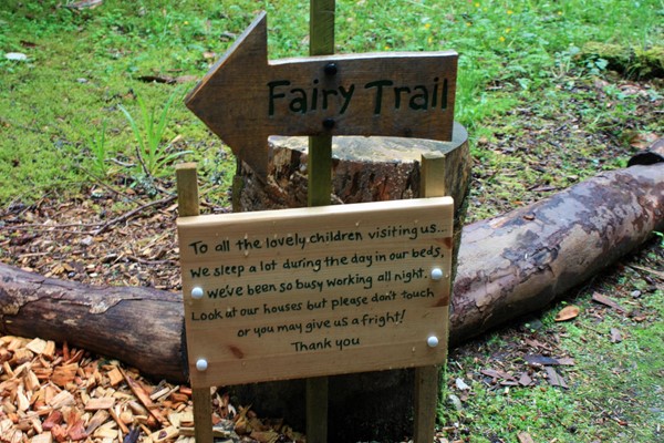 Fairy Trail signpost