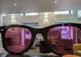 Image of Sunglasses installation in the hotel lobby