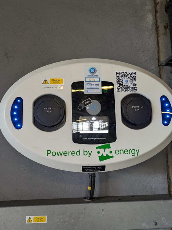 Image of the 22kw EV Charger