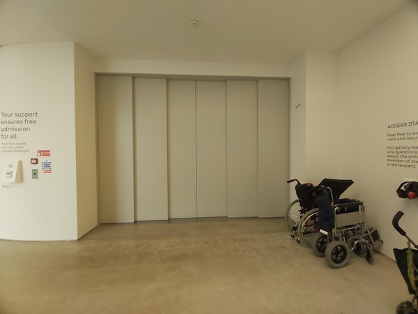 Image of a wheelchair in a room