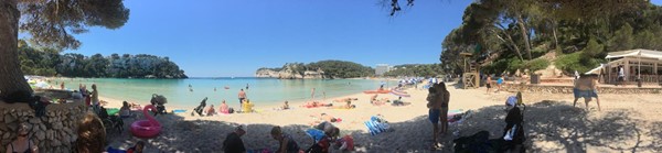 Picture of Cala Galdana in Menorca