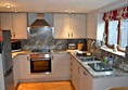 Kitchen in Elm cottage.