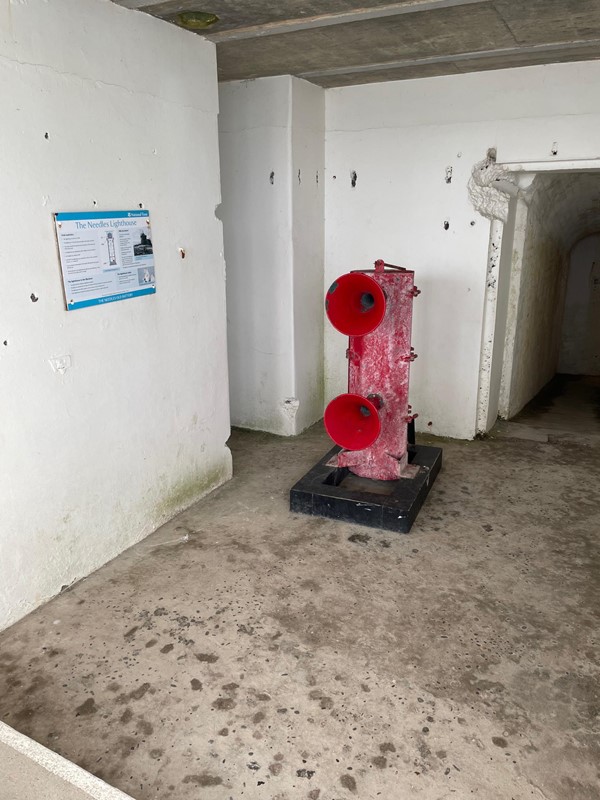 Picture of The Needles Old Battery and New Battery