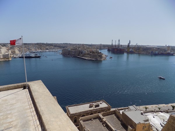 View from Upper Barrakka Gardens