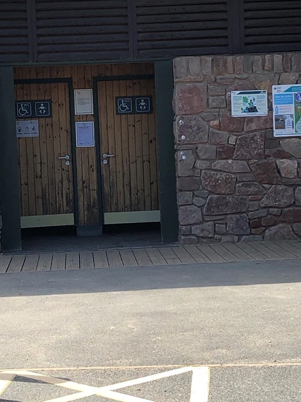 Accessible toilets near Forest walk