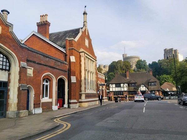 Image of a red brick building