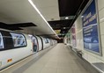 Image of subway train and seating