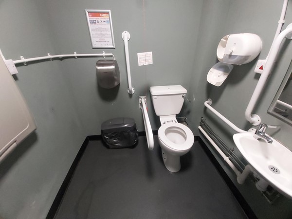 Image of the accessible toilet.