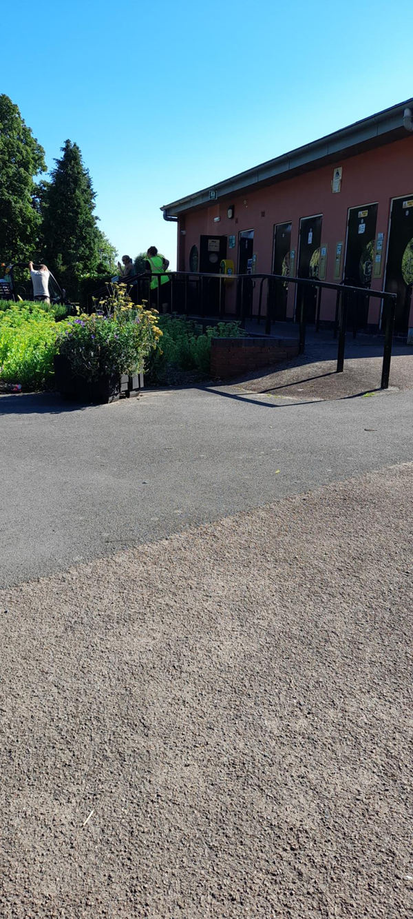 Wonderful radar key toilets in Queens Park kept in tip top condition by Charnwood Borough Council