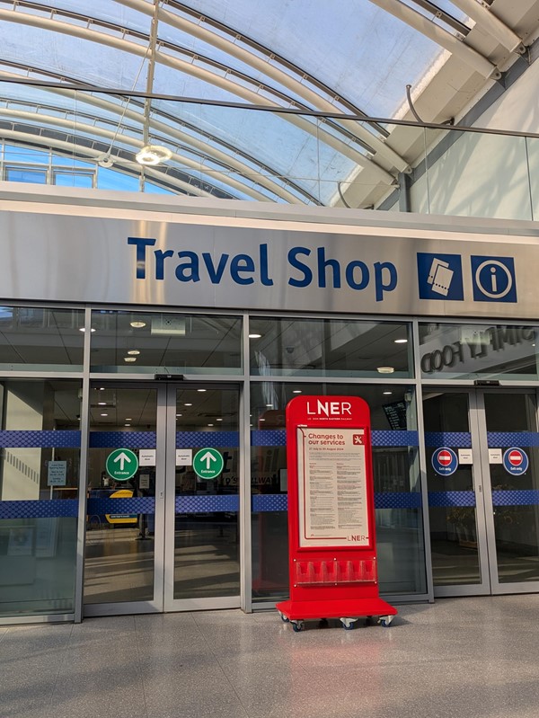 Image of Travel Shop entrance