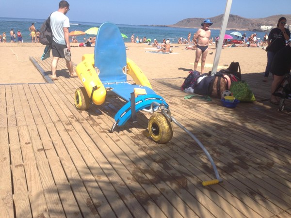 Bathing buggy for Mobilty impaired