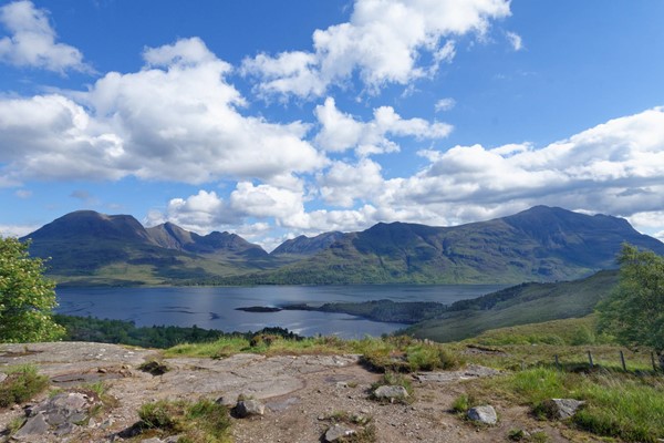 View from another layby where we parked up and had a picnic.