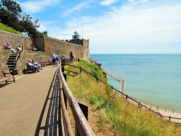 Pathway and view of Jacob’s Ladder Beach