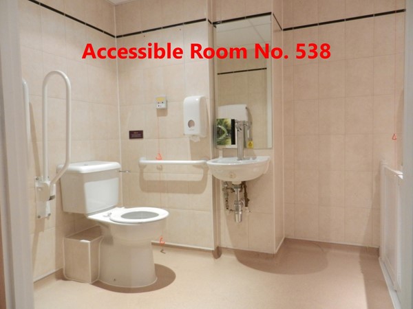 Accessible Room No. 538