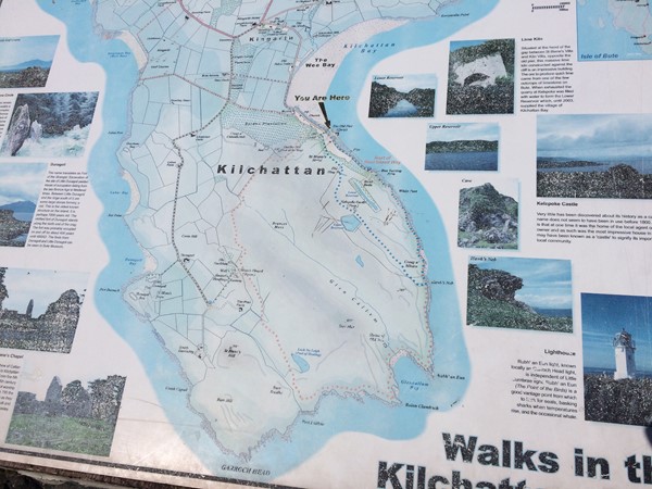 Map of Kilchattan Bay