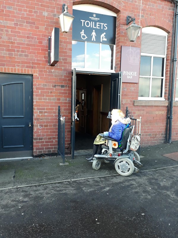 Toilets well signposted and easy access