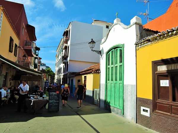 Colourful buildings