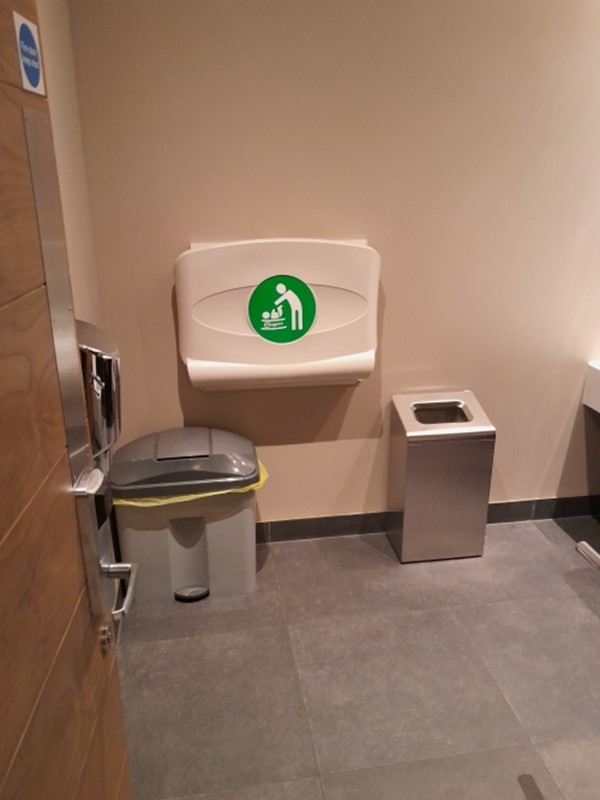 Image of an accessible toilet