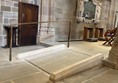 Image of a ramp inside Wakefield Cathedral