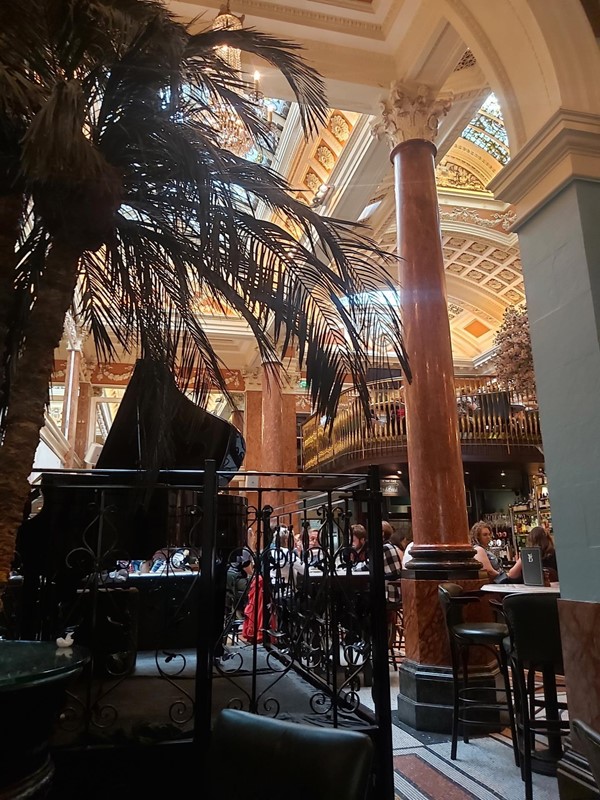 Image of an ornate bar area