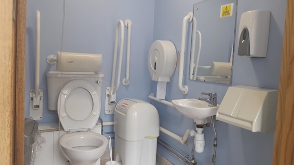 Picture of the accessible toilet