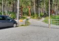 The playpark car park and entrance.