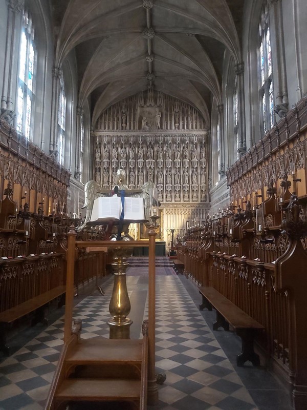 Inside Magdalen College