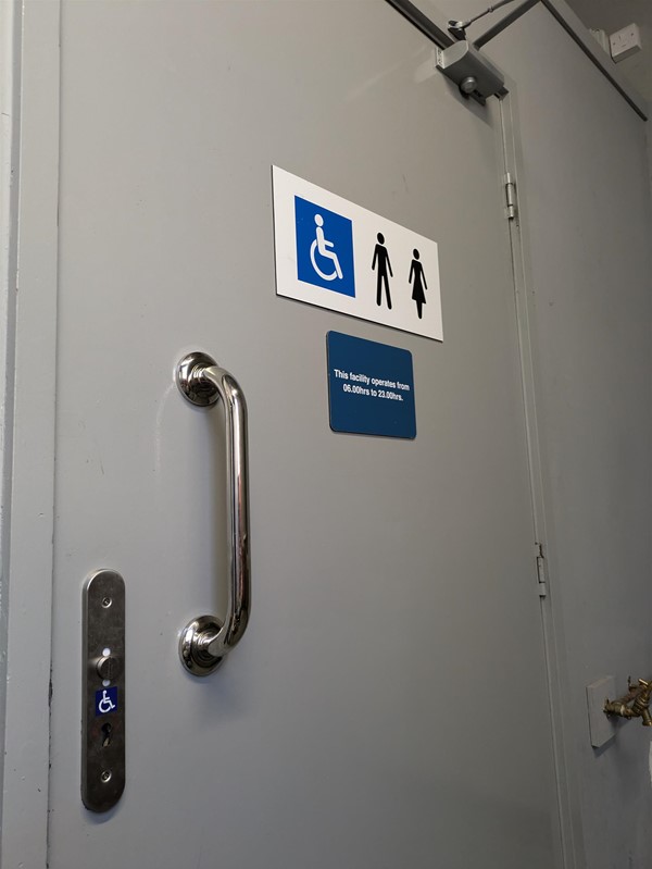 Image of RADAR lock for accessible toilet