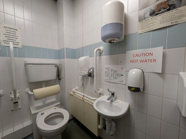 Image of the accessible toilet