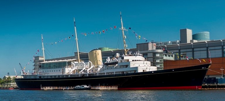 The Royal Yacht Britannia