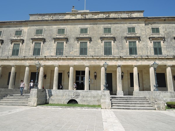 Entrance to the Corfu Museum of Asian Art