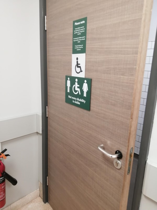 Picture of Morrisons, Dumbarton's accessible toilet