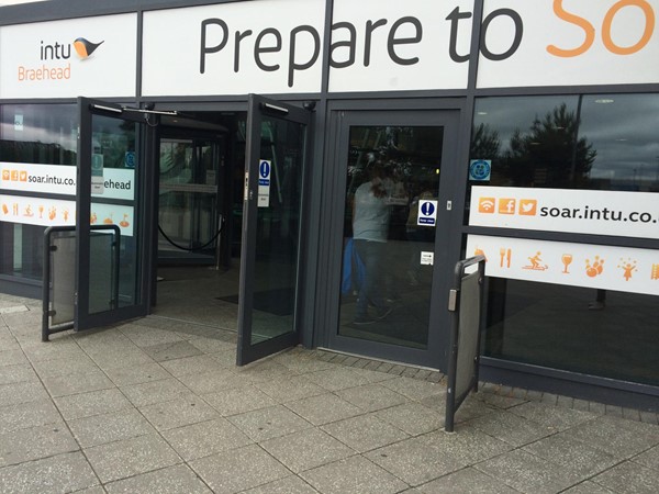 Entrance to Soar intu.