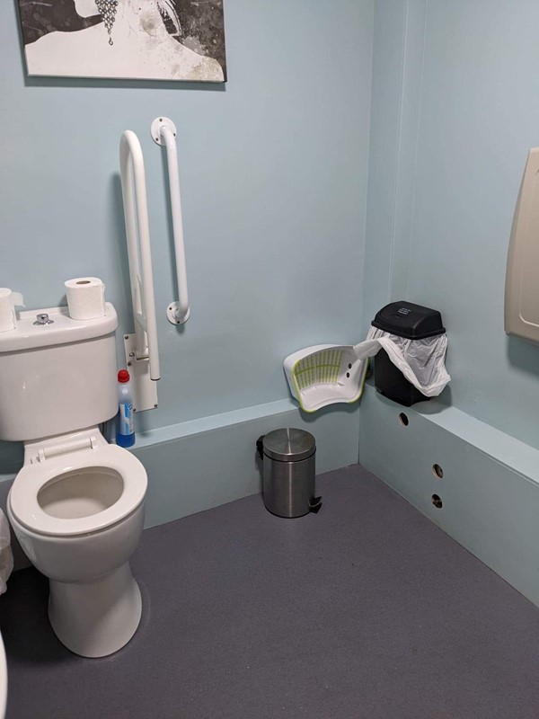 Picture of the accessible toilet