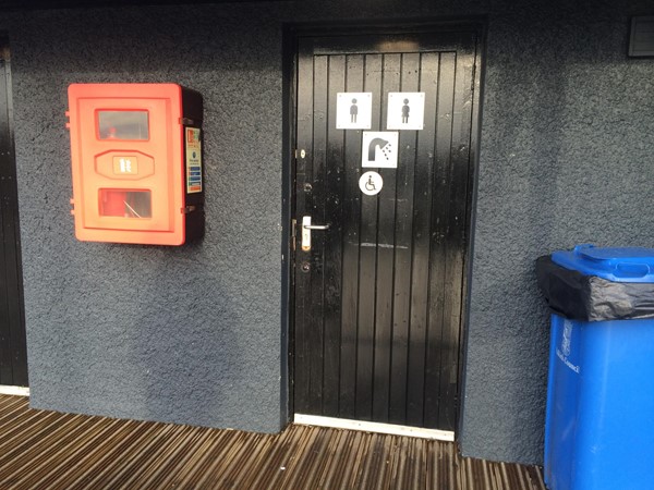 Accessible toilets.