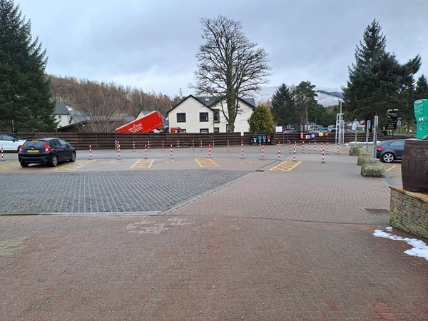 Image of a car park