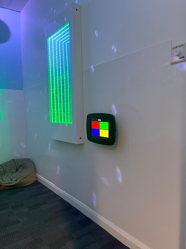 Another image of the sensory room.