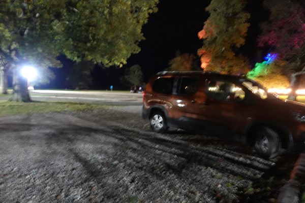 Image of my car in the car park.