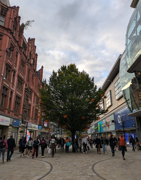 Image of street access to Arndale