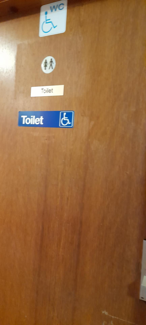 Toilet Door